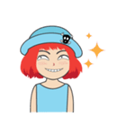 Little Girl (Red Hair)（個別スタンプ：15）