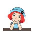 Little Girl (Red Hair)（個別スタンプ：17）