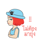 Little Girl (Red Hair)（個別スタンプ：19）