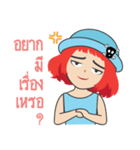 Little Girl (Red Hair)（個別スタンプ：22）