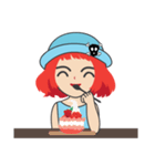 Little Girl (Red Hair)（個別スタンプ：26）