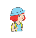 Little Girl (Red Hair)（個別スタンプ：31）