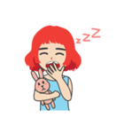 Little Girl (Red Hair)（個別スタンプ：34）