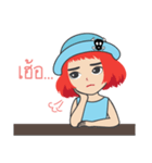 Little Girl (Red Hair)（個別スタンプ：37）