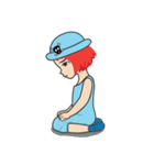Little Girl (Red Hair)（個別スタンプ：38）