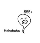 I was a ghost（個別スタンプ：18）