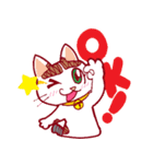 にゃんことクローバー（個別スタンプ：3）