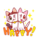 にゃんことクローバー（個別スタンプ：9）