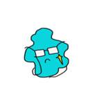 Face of Cotton candy san（個別スタンプ：11）