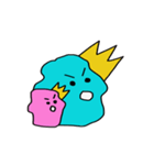 Face of Cotton candy san（個別スタンプ：19）