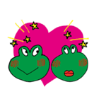 Frog's town（個別スタンプ：13）