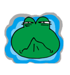 Frog's town（個別スタンプ：18）