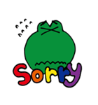 Frog's town（個別スタンプ：26）