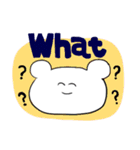 大学生のくまはむちゃん（個別スタンプ：22）