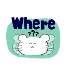 大学生のくまはむちゃん（個別スタンプ：24）