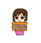 妊娠スタンプ～ういういういざん！～（個別スタンプ：15）