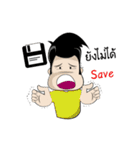Mr. Palo！ Awesome life of Programmer（個別スタンプ：21）