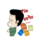 Mr. Palo！ Awesome life of Programmer（個別スタンプ：35）