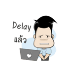 Mr. Palo！ Awesome life of Programmer（個別スタンプ：36）