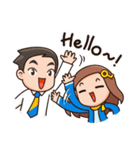 Working office（個別スタンプ：1）