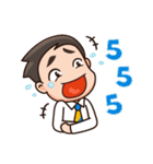 Working office（個別スタンプ：3）