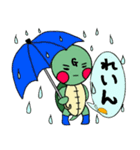 亀のギッタン＆ハナラの日常会話（個別スタンプ：14）