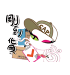 Queen ＆ Cat for customer service（個別スタンプ：24）
