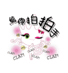 Queen ＆ Cat for customer service（個別スタンプ：37）