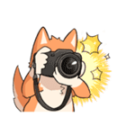 しもぶくれ犬（個別スタンプ：21）