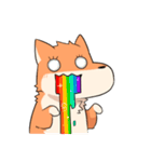 しもぶくれ犬（個別スタンプ：26）