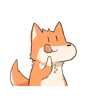 しもぶくれ犬（個別スタンプ：27）