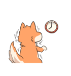 しもぶくれ犬（個別スタンプ：32）
