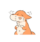 しもぶくれ犬（個別スタンプ：33）