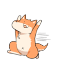 しもぶくれ犬（個別スタンプ：35）
