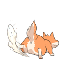 しもぶくれ犬（個別スタンプ：39）