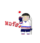 Crazy Ice Hockey Family（個別スタンプ：1）