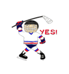 Crazy Ice Hockey Family（個別スタンプ：3）