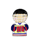 Crazy Ice Hockey Family（個別スタンプ：4）