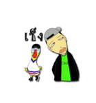 Crazy Ice Hockey Family（個別スタンプ：34）