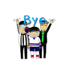 Crazy Ice Hockey Family（個別スタンプ：35）