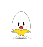 Eggy Eggs: Romelette ＆ Juliegg（個別スタンプ：3）