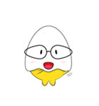 Eggy Eggs: Romelette ＆ Juliegg（個別スタンプ：4）