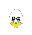 Eggy Eggs: Romelette ＆ Juliegg（個別スタンプ：5）