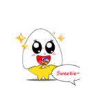 Eggy Eggs: Romelette ＆ Juliegg（個別スタンプ：23）