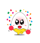 Eggy Eggs: Romelette ＆ Juliegg（個別スタンプ：26）