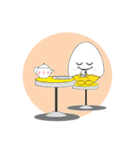 Eggy Eggs: Romelette ＆ Juliegg（個別スタンプ：27）