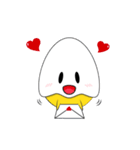 Eggy Eggs: Romelette ＆ Juliegg（個別スタンプ：30）