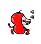 Apple Dumb and Dumber life log（個別スタンプ：8）