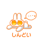 タレ目うさぎのスタンプ（個別スタンプ：39）