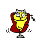 ぼうずネコ（個別スタンプ：34）